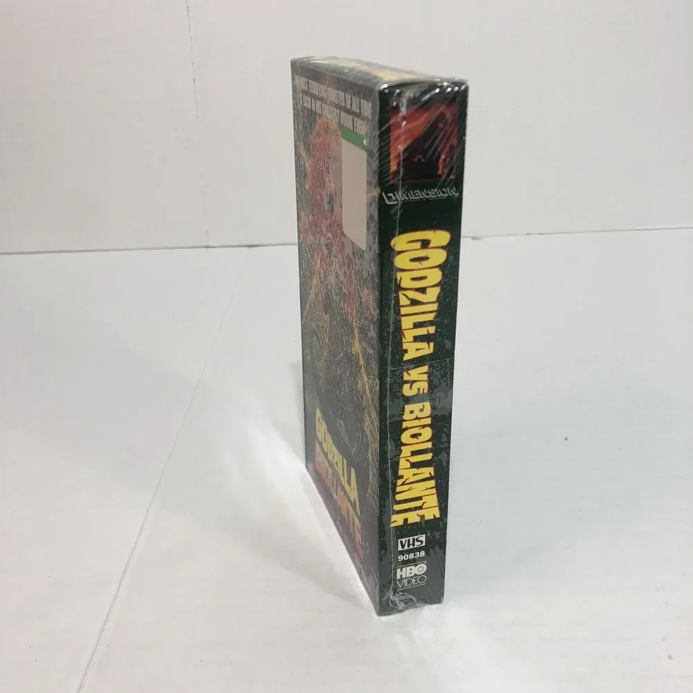 Godzilla Vs. Biollante (VHS, 1989) Factory Sealed HBO Video First Print - Picture 2 of 7